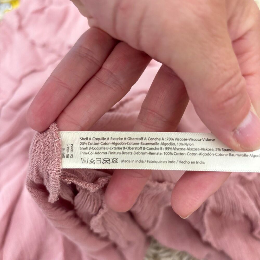 Free People Intimately Adella Slip Dress Rose NWT - Picture 11 of 11